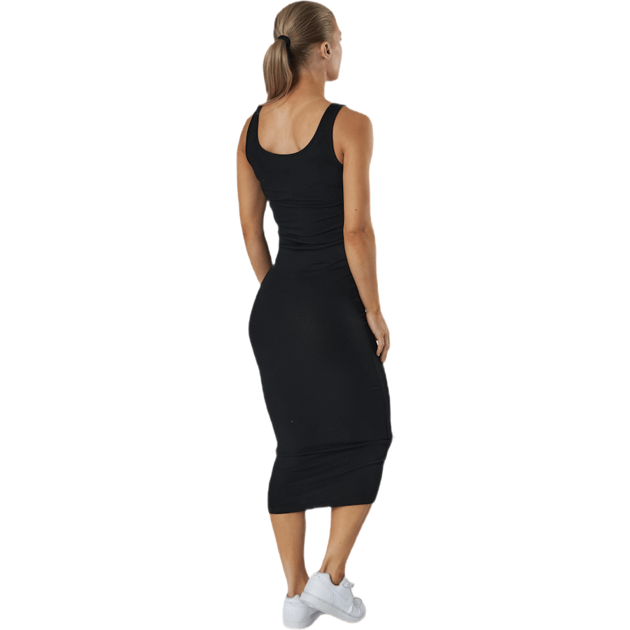 Robe mi-longue Kitte Tank noire