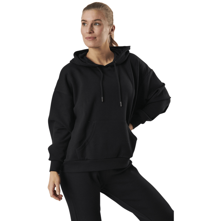Joy L/S Cappuccio Oversize Swt Nero