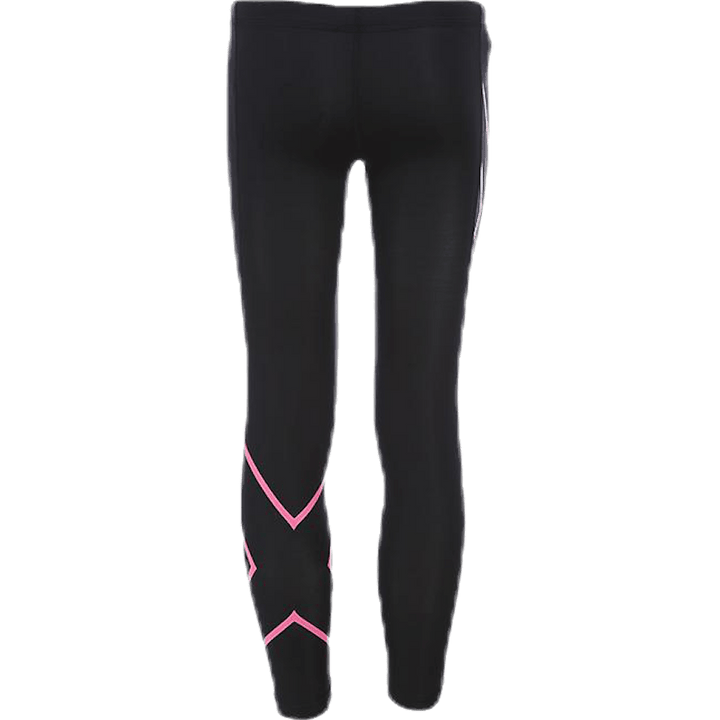 Kompresjonstights for jenter - U Junior Pink/Black