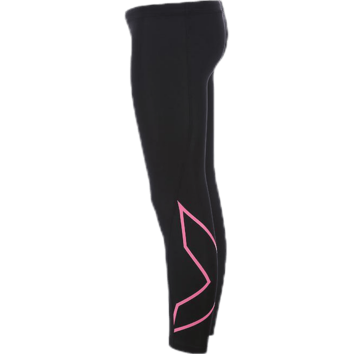 Kompresjonstights for jenter - U Junior Pink/Black