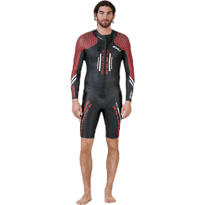 Combinaison Pro-Swim Run Pro Noir/Rouge