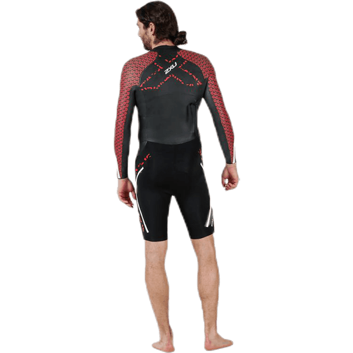 Combinaison Pro-Swim Run Pro Noir/Rouge