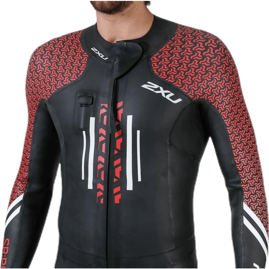 Combinaison Pro-Swim Run Pro Noir/Rouge
