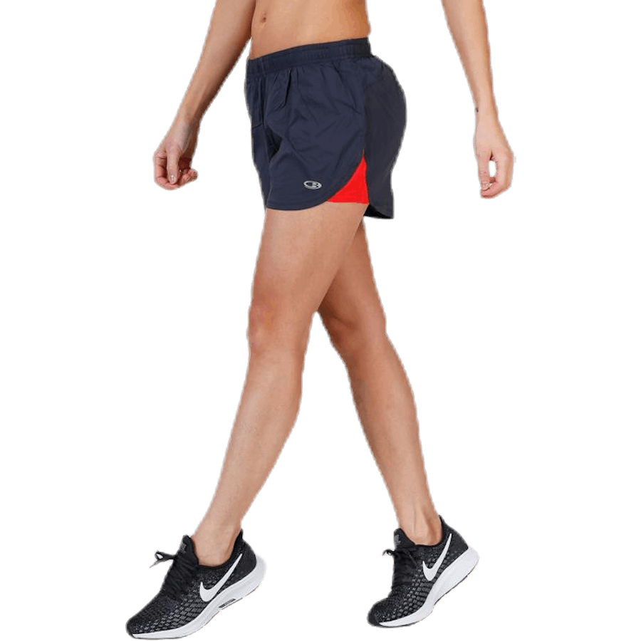 Impulse Laufshorts Grau/Rot