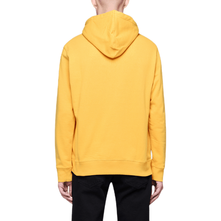 Ikonischer Twill-Kapuzenpullover Gelb