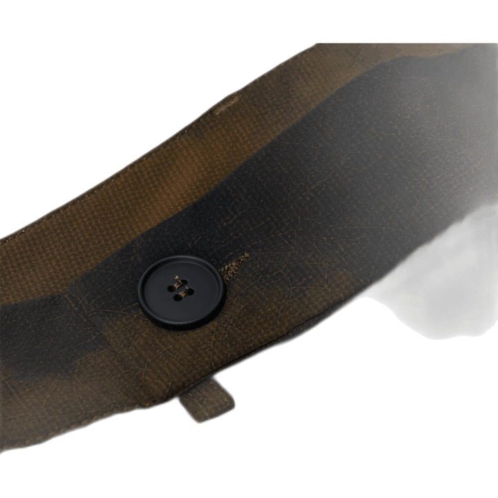 Pantaloni con stampa terrain marrone