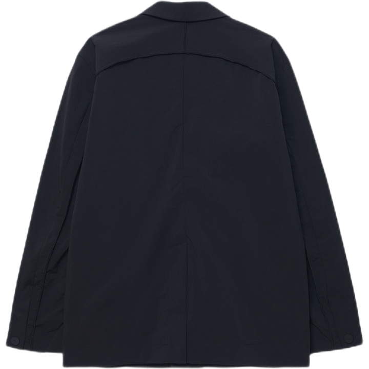 Blazer con stemma a rombi nero
