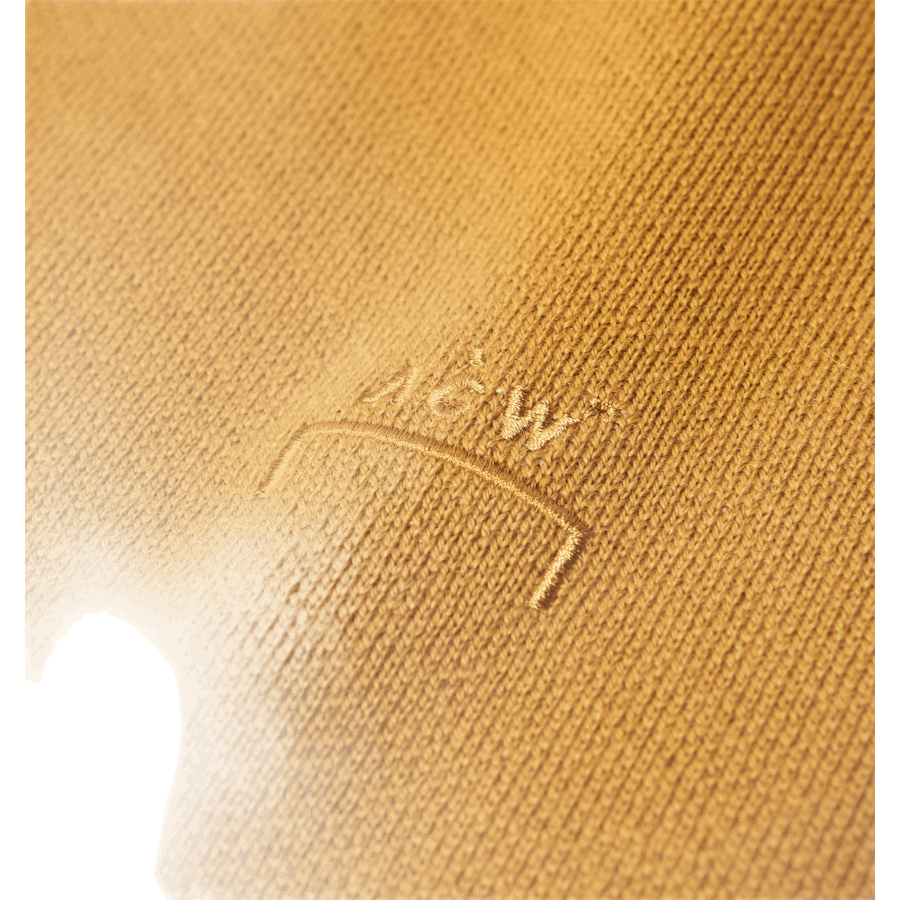 Maglione Terrain in maglia jacquard giallo