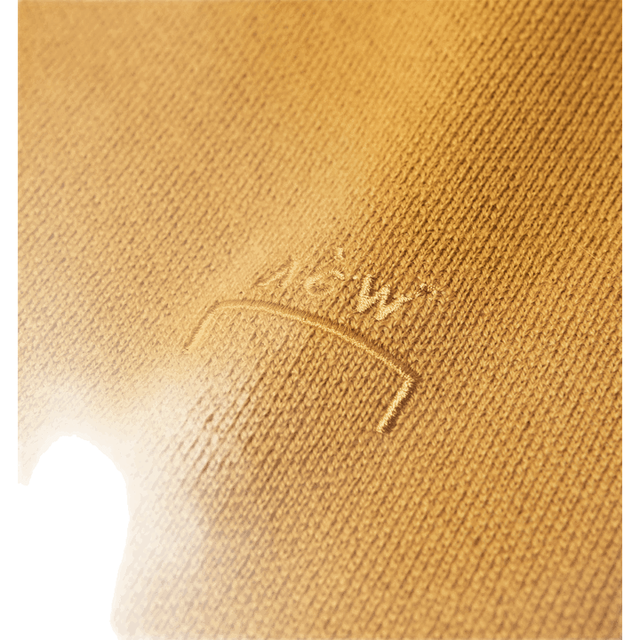 Maglione Terrain in maglia jacquard giallo