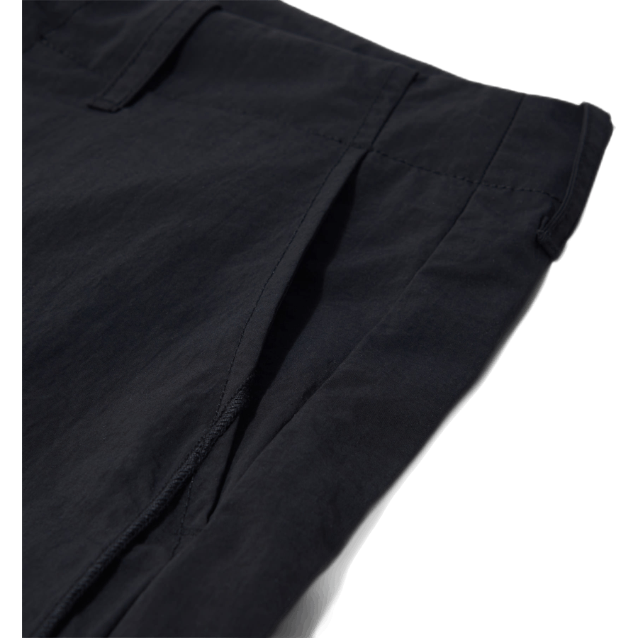 Pantaloni sartoriali in nylon nero