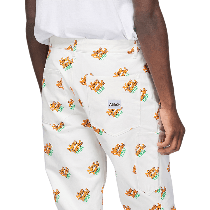 Lose Passform Schreiner Weiß