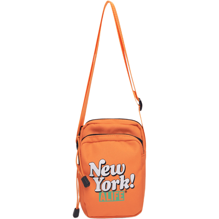 Kompakte Messenger-Tasche Orange