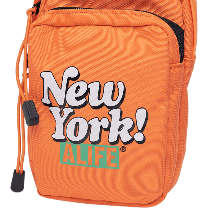 Kompakte Messenger-Tasche Orange