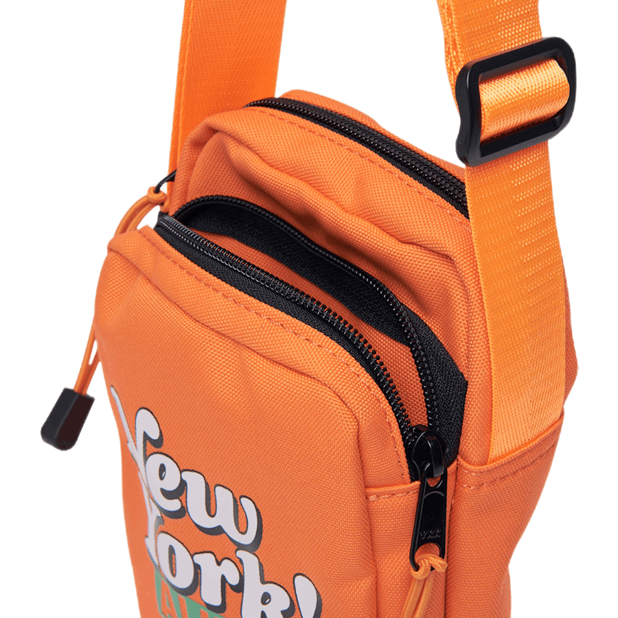 Kompakte Messenger-Tasche Orange