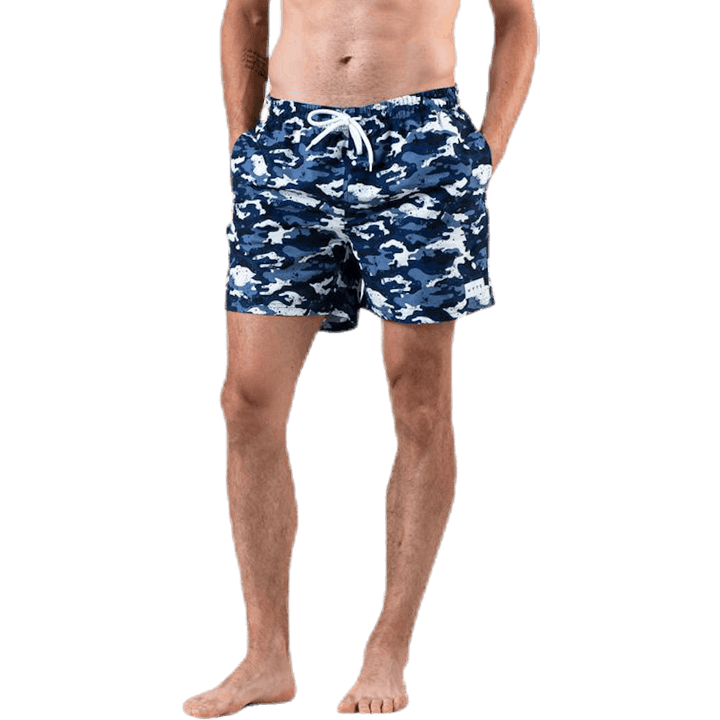 Maillot de bain Louie bleu/à motifs