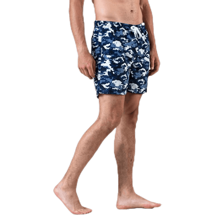 Maillot de bain Louie bleu/à motifs