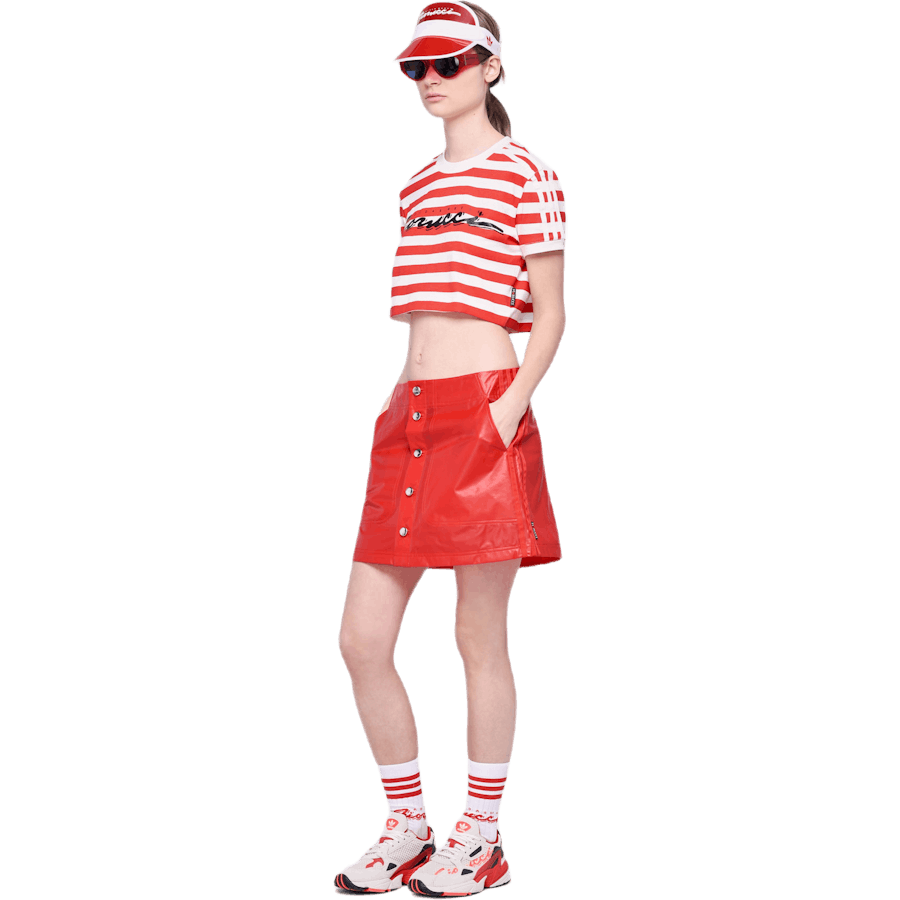 X Fiorucci Kiss Mini krilo Rdeča
