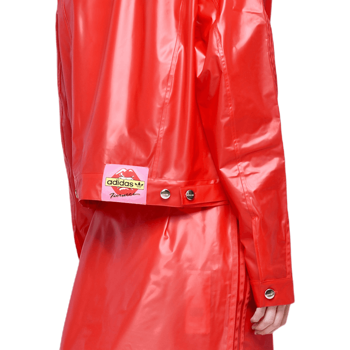 X Fiorucci Kiss Jacke Rot