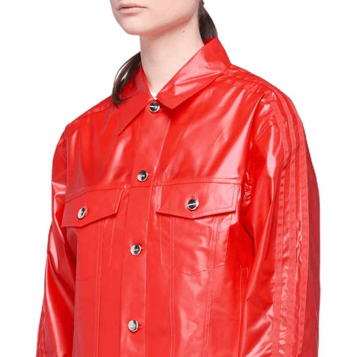 X Fiorucci Kiss Jacke Rot