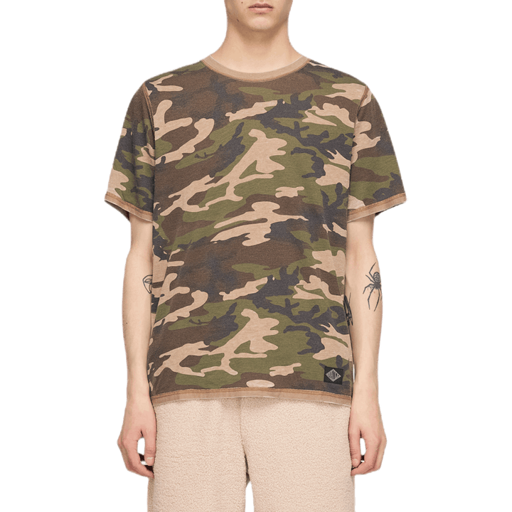 T-shirt inversé à l'envers multi