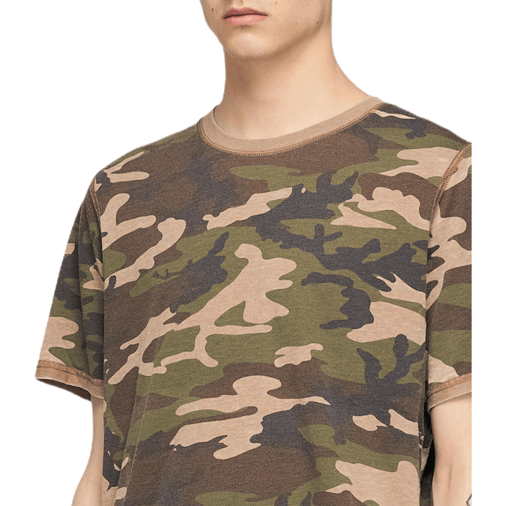 T-shirt inversé à l'envers multi