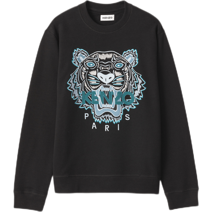 Felpa girocollo Classic Tiger Nero