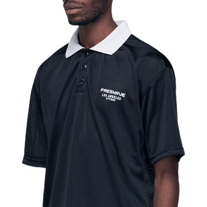 Ref Polo Schwarz