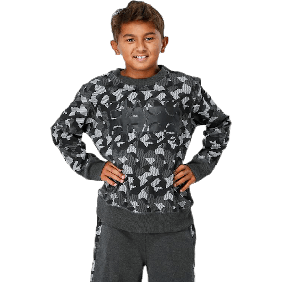 Junior Trevor Ronde hals Gedessineerd/Grijs