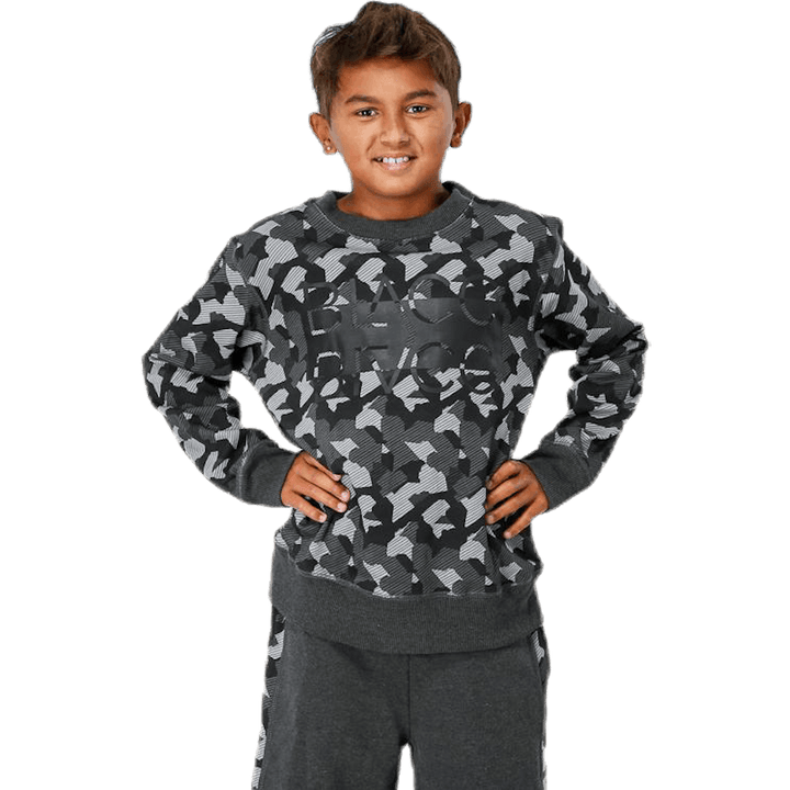 Junior Trevor Ronde hals Gedessineerd/Grijs