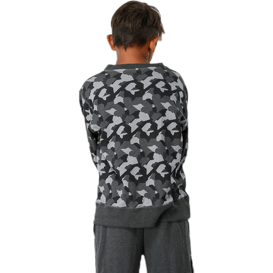 Junior Trevor Ronde hals Gedessineerd/Grijs