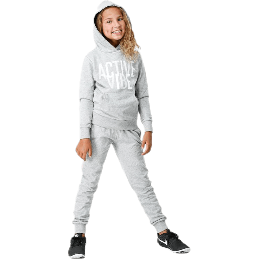 Junior Rachel Hoodie Weiß/Grau