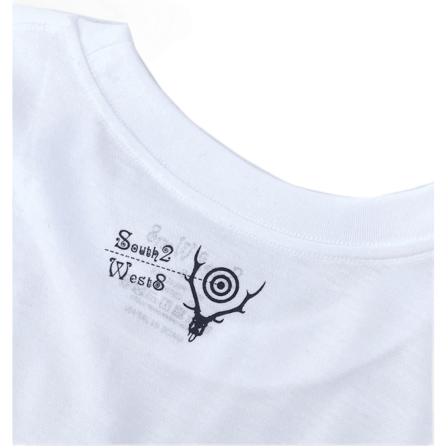 S/s T-krekls ar apkakli - Pe/c Jerse White