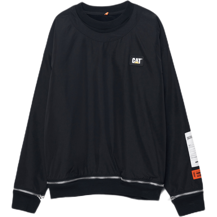 Cat Zip Rundhalsausschnitt Nylon Double Black