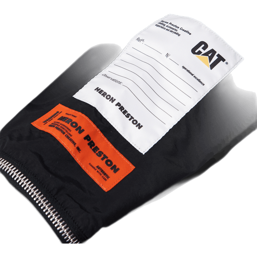 Cat Zip Rundhalsausschnitt Nylon Double Black