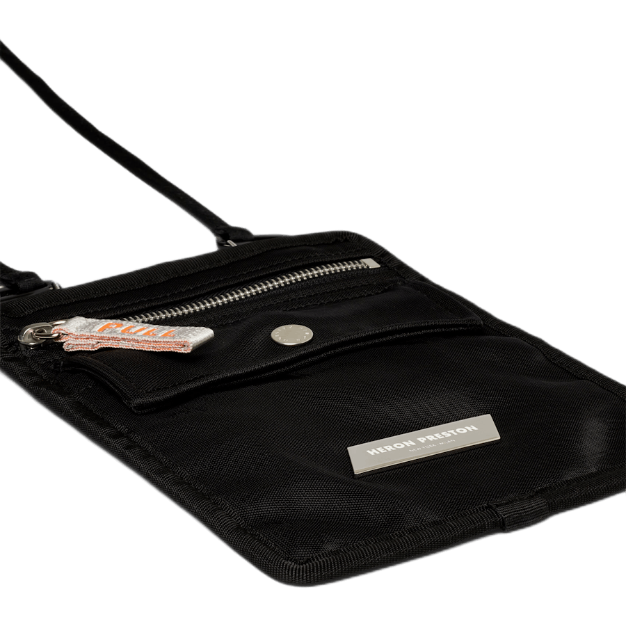 Cross Body Flat Bag Schwarz
