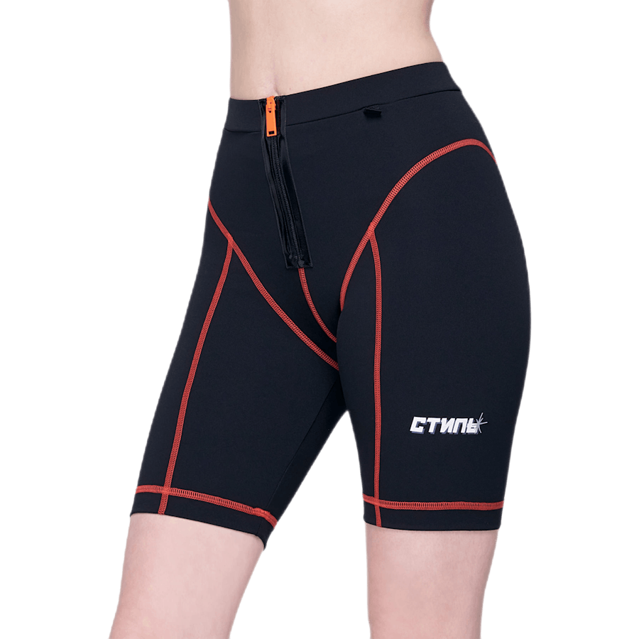 Biker-Leggings Active Ctnmb Schwarz