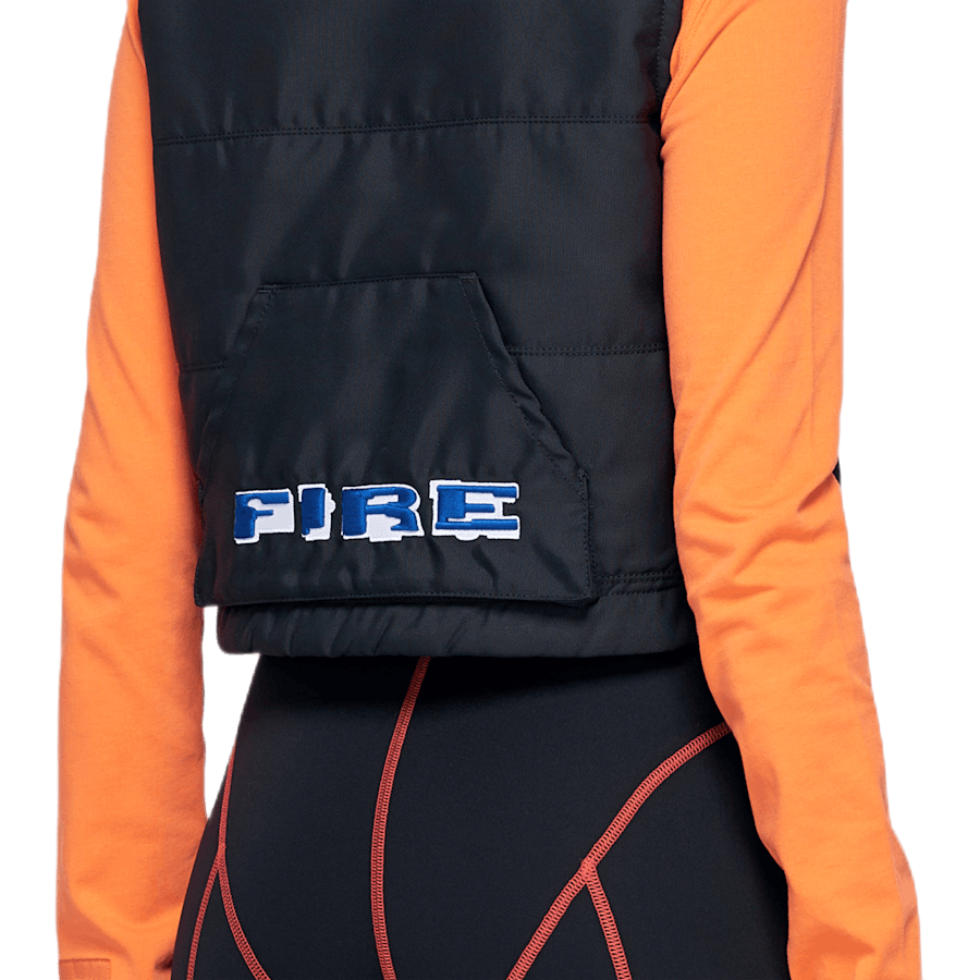 Multipockets Vest Fire Black