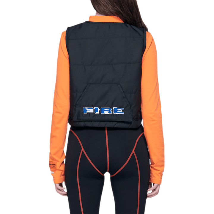 Multipockets Vest Fire Black