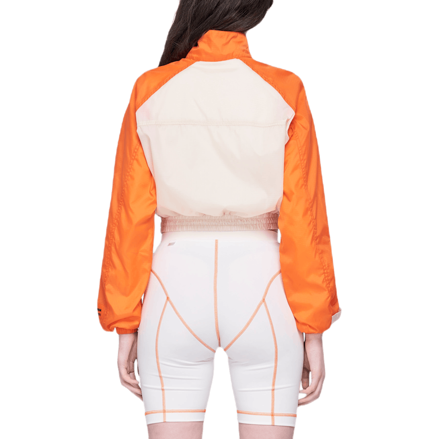 Crop Windbreaker Khaki