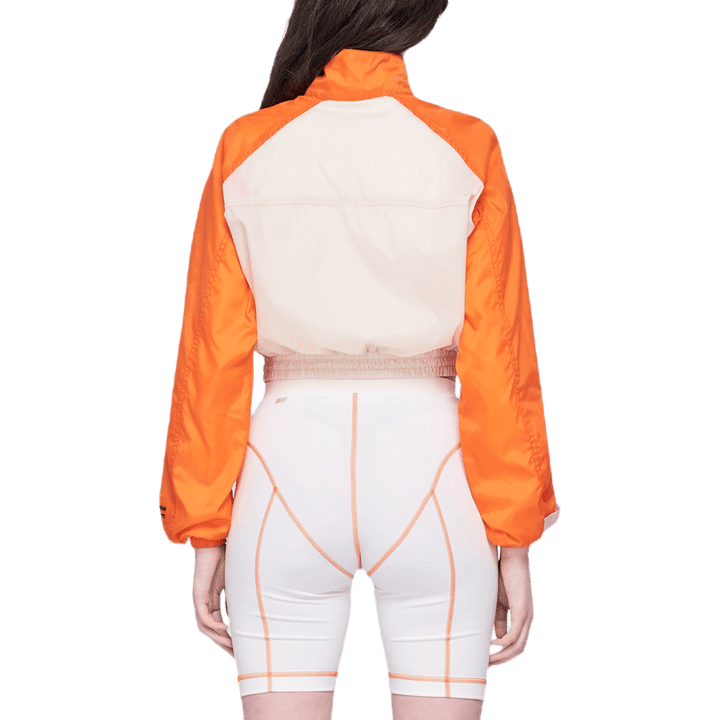 Crop Windbreaker Khaki