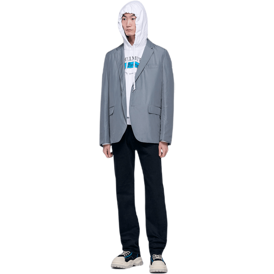 Polsterēts žakete pelēks