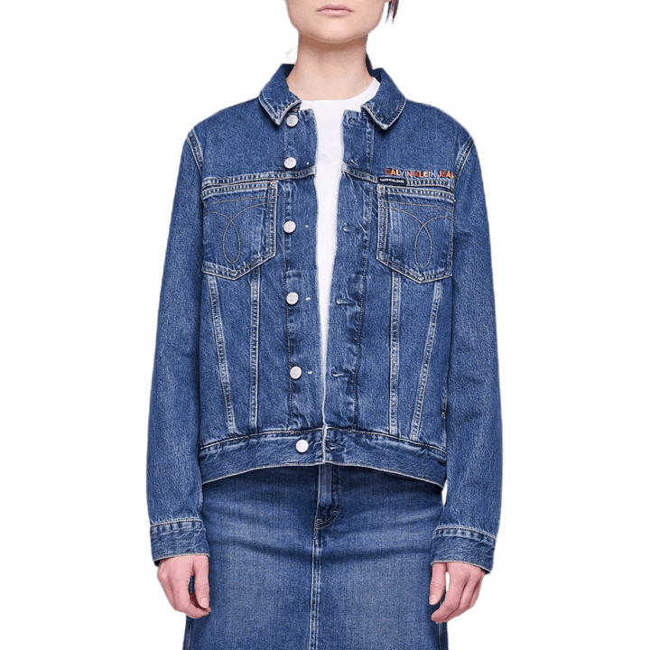 Omega Embroidered Trucker Gray