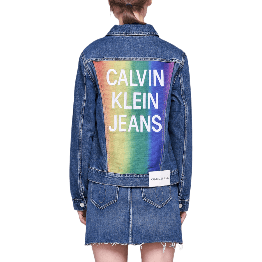 Omega Embroidered Trucker Gray