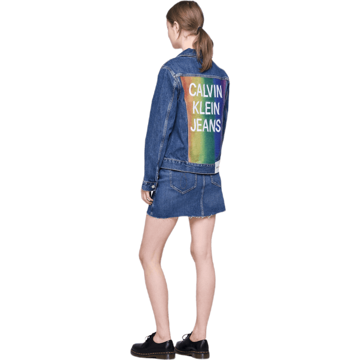 Omega Embroidered Trucker Gray