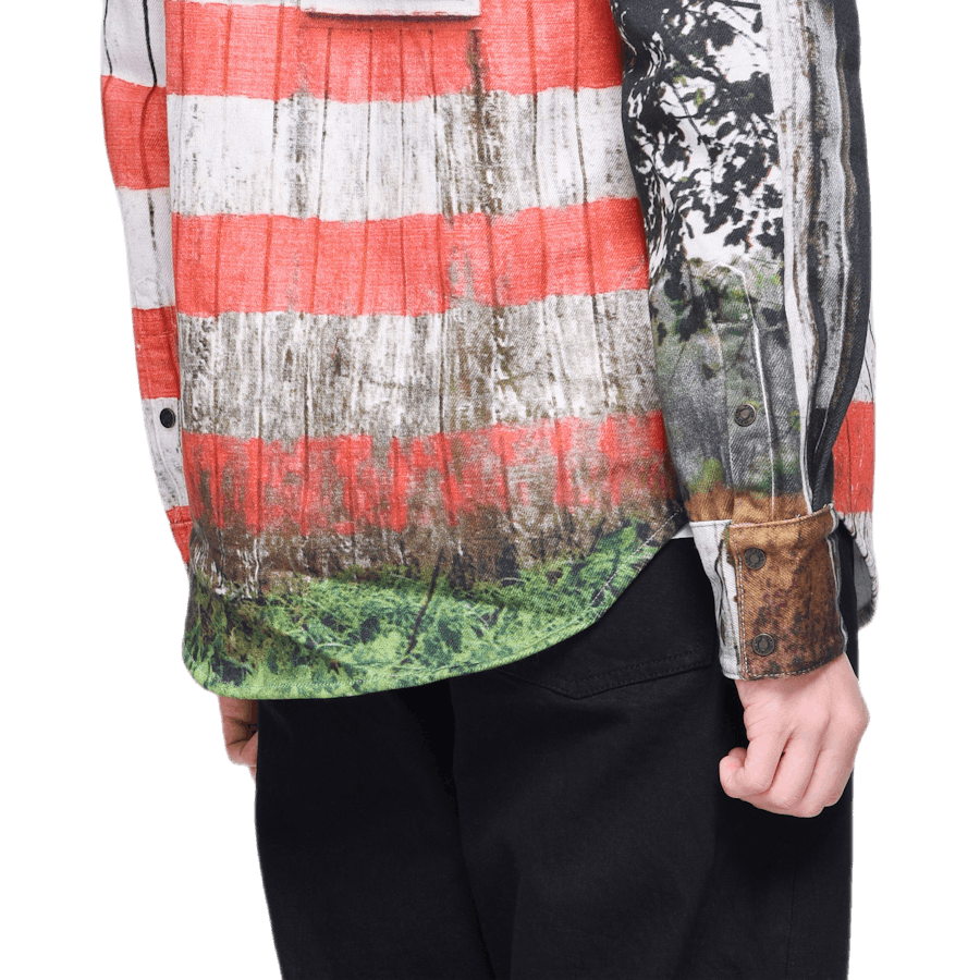 Western Overhemd Blauw