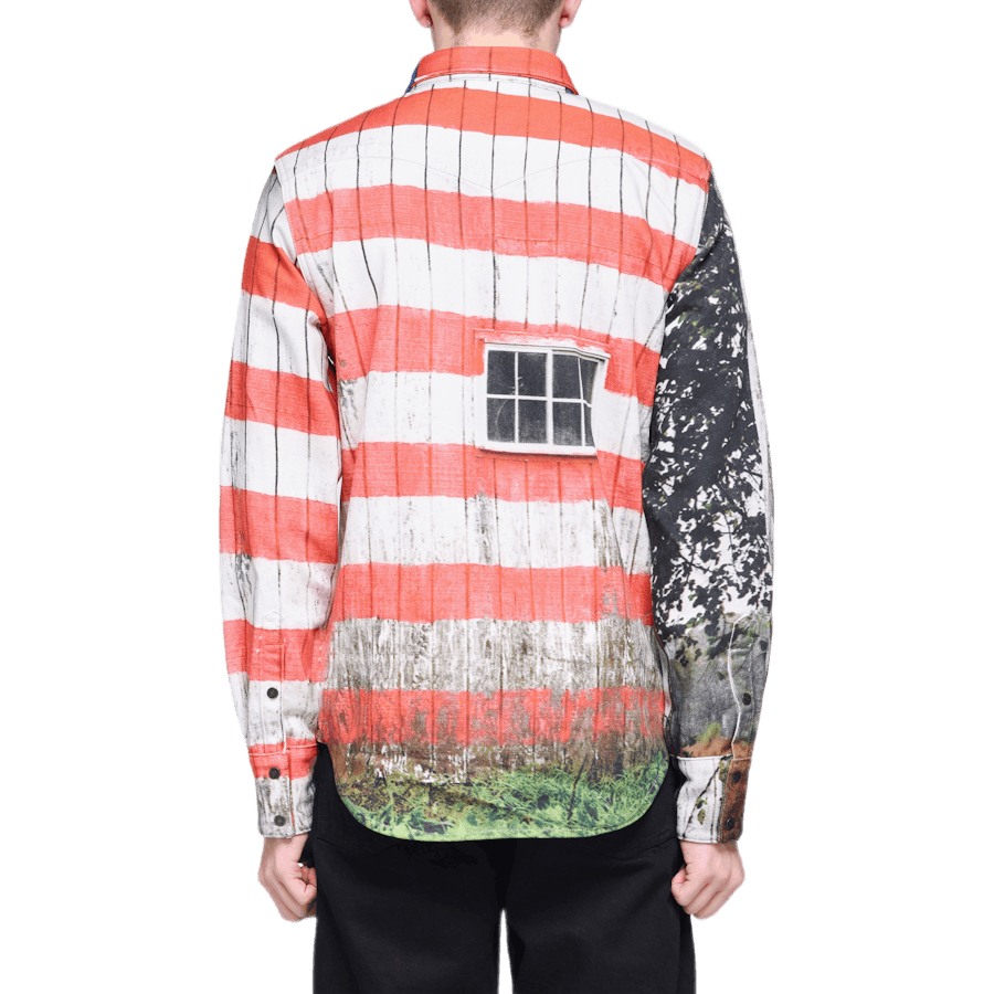 Western Overhemd Blauw