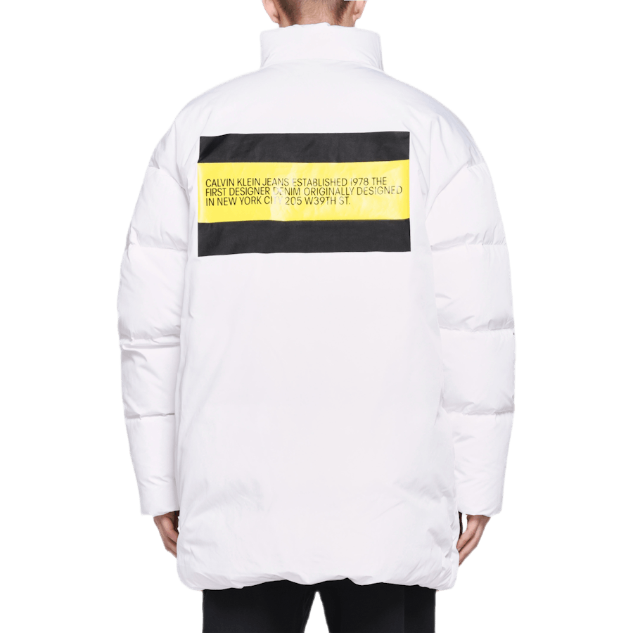 1978 Logo Puffer Jacket Wit