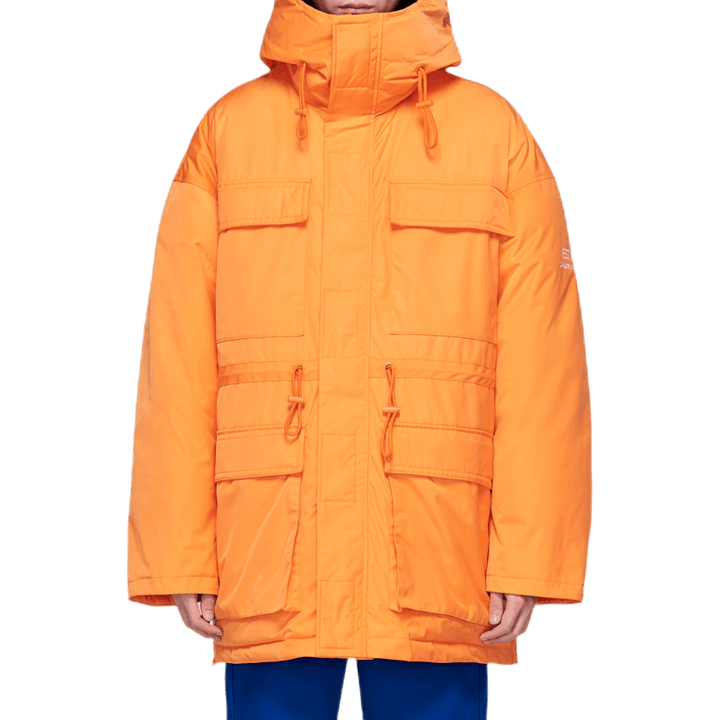 Grafische Parka Oranje