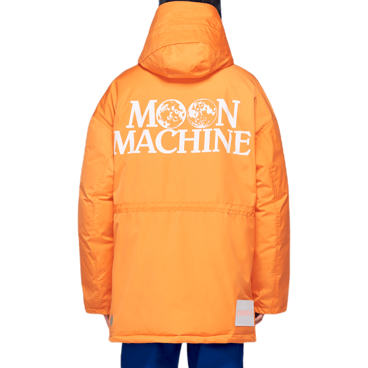 Grafische Parka Oranje