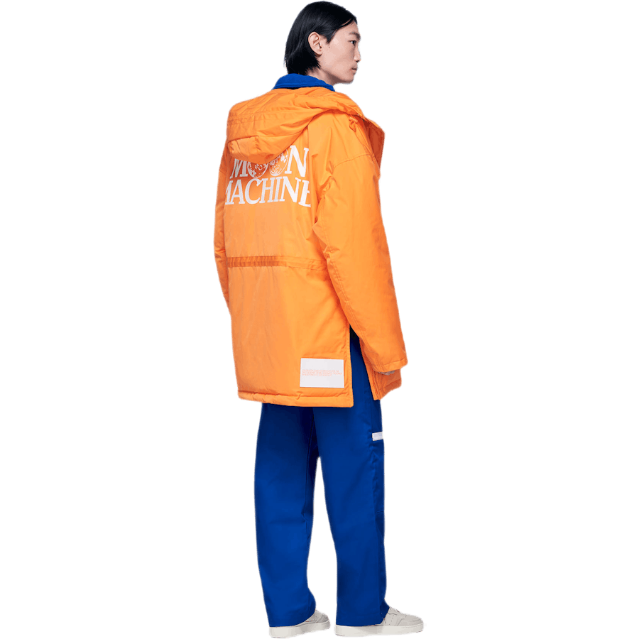 Grafische Parka Oranje